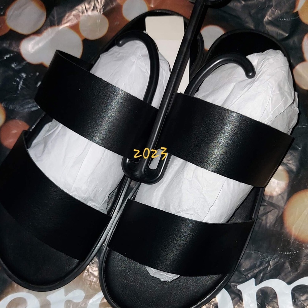 Abercrombie and Fitch Faux slide size XXL NWT - Picture 8 of 9